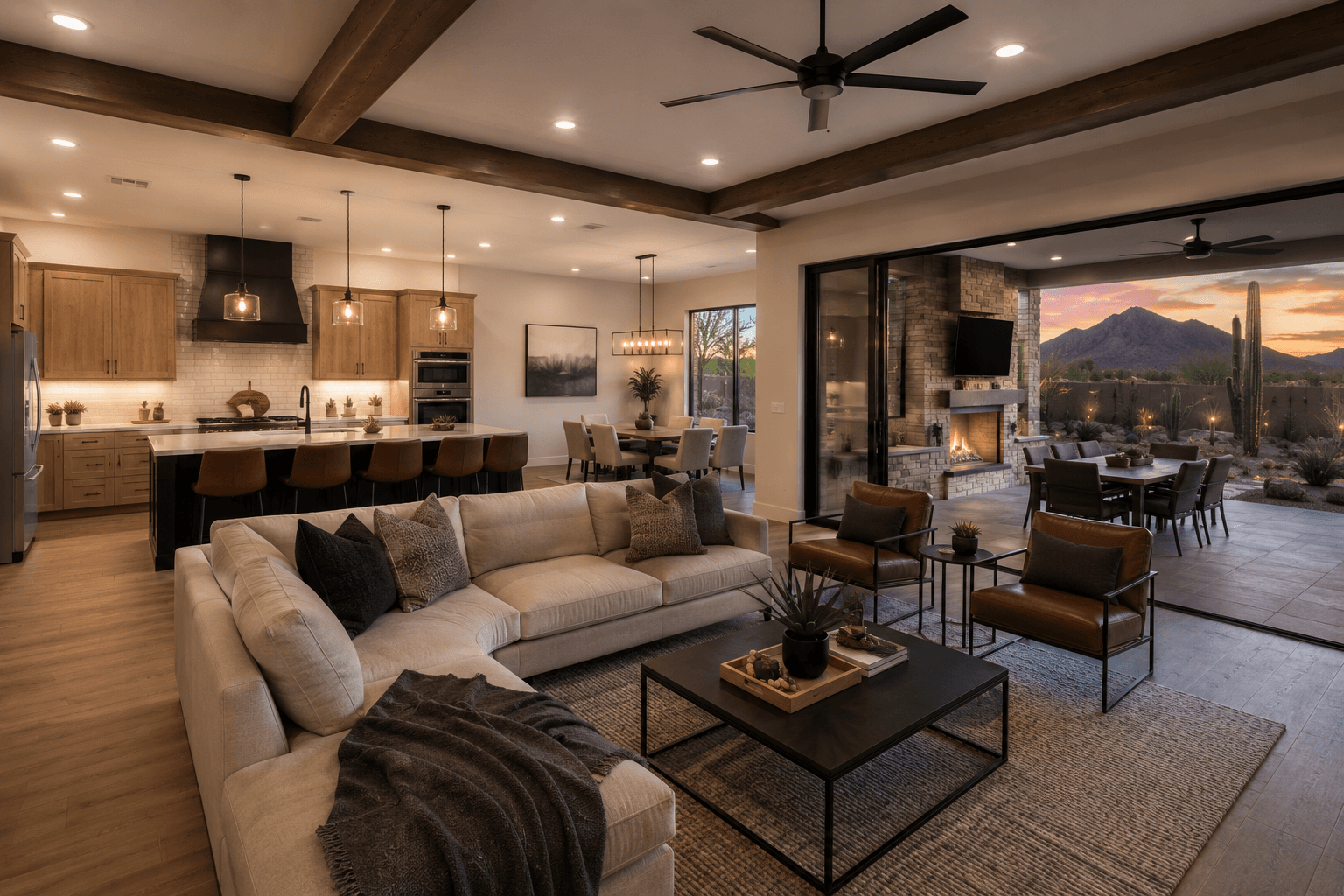 Residential construction project by Red Cardinal Construction